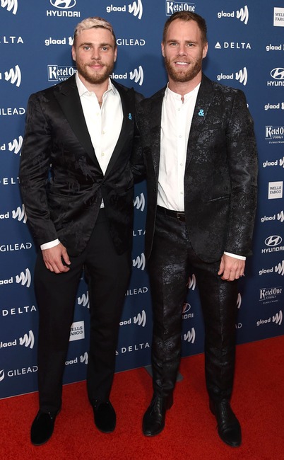 Gus Kenworthy, Matthew Wilkas, 2019 GLAAD Media Awards New York